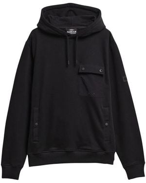 Barbour Hoodies - Black