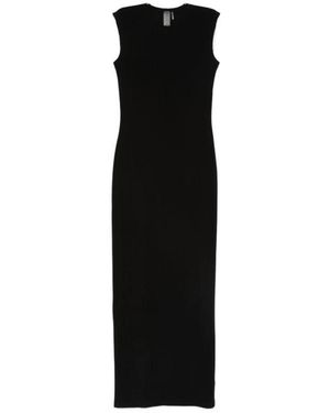 Norma Kamali Ärmelloses Maxikleid - Schwarz