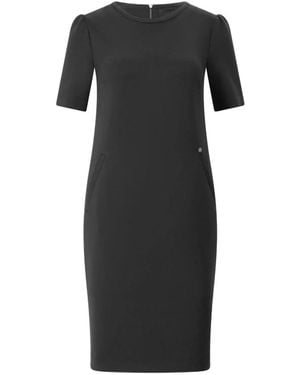 Marc Cain Jersey Minijurk - Zwart