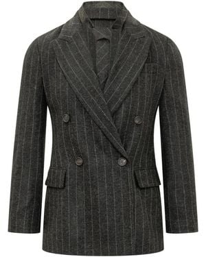 Brunello Cucinelli Blazers - Nero