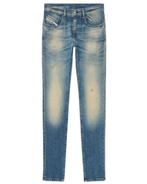 DIESEL Straight Jeans - Azul