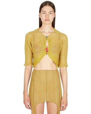 Louise Lyngh Bjerregaard Cardigans - Yellow