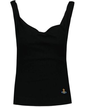Vivienne Westwood Sleeveless Tops - Black