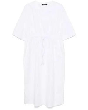 ワンピース FABIANA FILIPPI Woman Dress Butter ABD215F190D886 VR1 Envers satin dress, butter for Women | Fabiana Filippi®