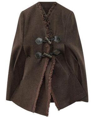 Ganni Capes - Marron
