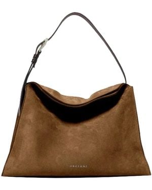 Orciani Shoulder Bags - Braun