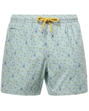 MC2 Saint Barth Lighting Badeshorts - Blau