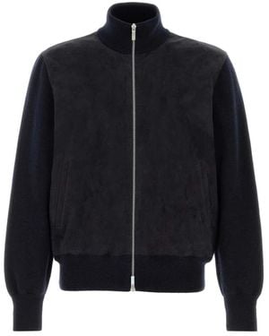 Ferragamo Bomber Jackets - Blue