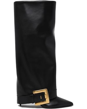 Balmain High Boots - Negro