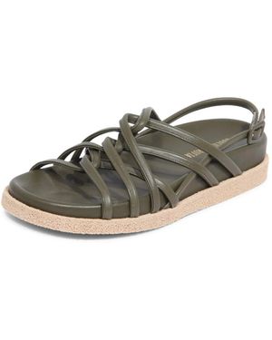 Guglielmo Rotta Flat Sandals - Green