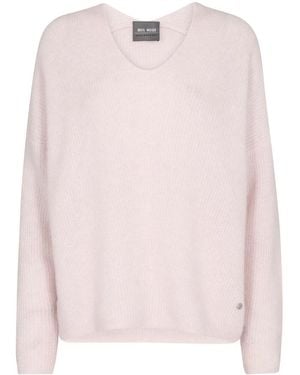 Mos Mosh V-Neck Knitwear - Pink