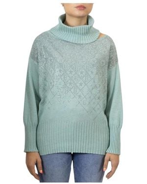 Brand Unique Rollkragenpullover - Blau