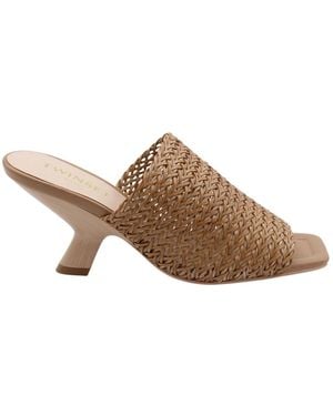 Twinset Heeled Mules - Brown