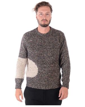 Daniele Alessandrini Round-Neck Knitwear - Gris