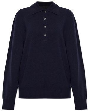 Rohe Truien & Vesten ,Blauw ,V-Neck Truien