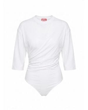 DIESEL Tops ,Wit ,Katoen T-Milla Bodysuit