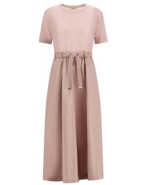 Herno Midi Dresses - Pink