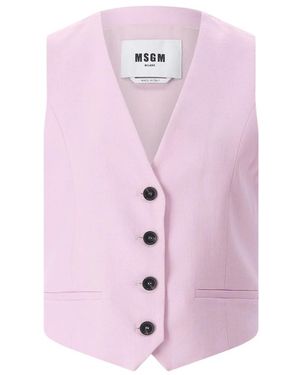 MSGM Vests - Rosa