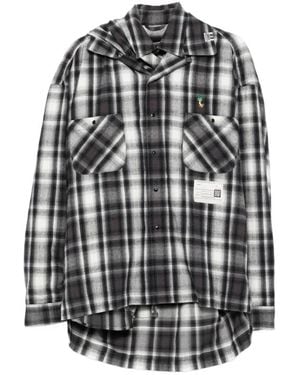 Maison Mihara Yasuhiro Zwarte Shirt A15Sh081