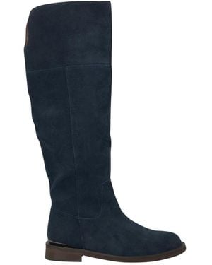 Alma En Pena. High Boots - Azul