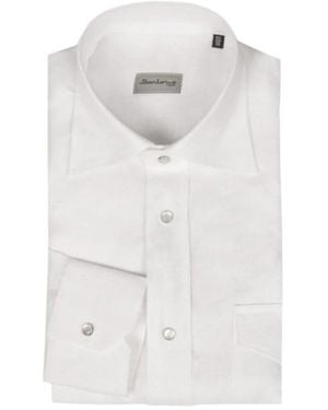 Sartorio Napoli Formal Shirts - Bianco