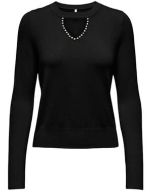 ONLY Round-Neck Knitwear - Black