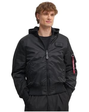 Alpha Industries Bomber Jackets - Negro
