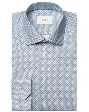 Eton Formal Shirts - Blue