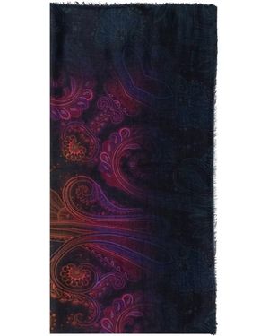Etro Silky Scarves - Azul