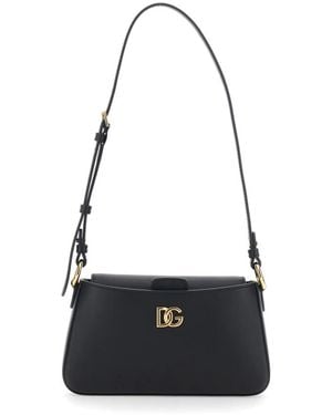 Dolce & Gabbana Shoulder Bags - Negro