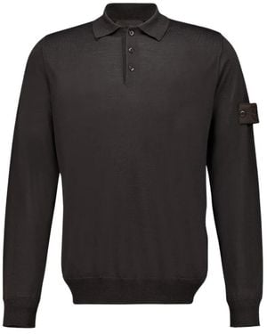 Stone Island Round-Neck Knitwear - Negro