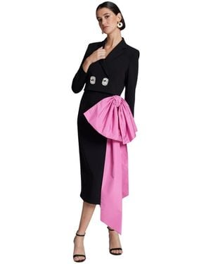 Moskada Midi Dresses - Rosso