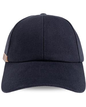 Paul Smith Signature Stripe Baseball Cap - Blauw
