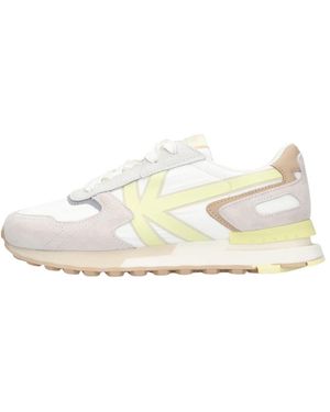 Kaotiko Schoenen ,Wit ,Leer Orbit Sneakers