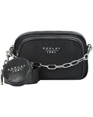 Replay Cross Body Bags - Black