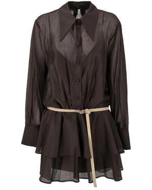 Imperial Shirt Dresses - Nero