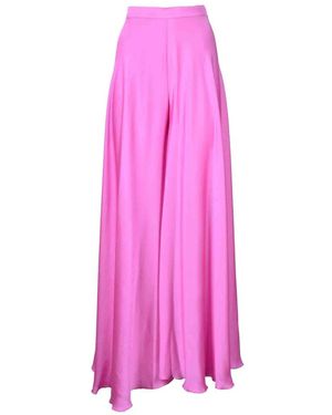 Hanita Pantaloni in poliestere eleganti - Rosa