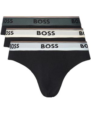 HUGO Brief 3P Power - Schwarz