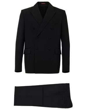 Gucci Double Breasted Suits - Black
