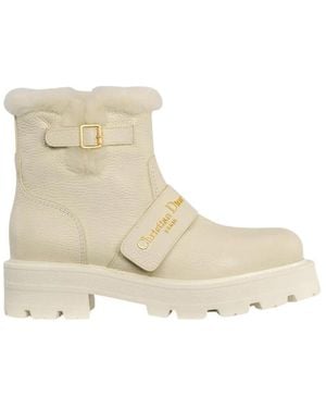 Dior Winter Boots - Natural