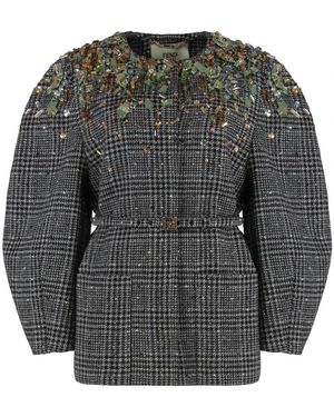 Fendi Blouson - Grijs