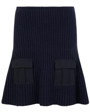Iceberg Rokken ,Blauw ,Wol Rokken Trui