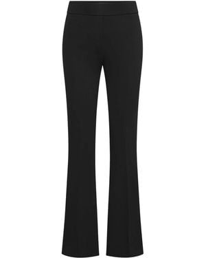 Seductive Wide Trousers - Noir