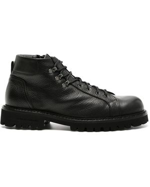 Casadei Lace-Up Boots - Nero