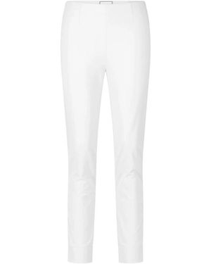 Seductive Slim-Fit Trousers - Blanco