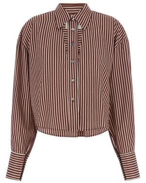 Le twins Shirts - Brown
