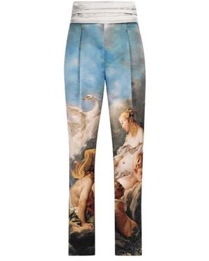 Roberto Cavalli Slim-Fit Trousers - Blu