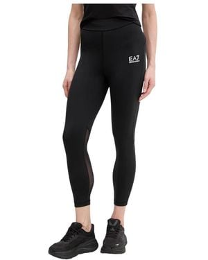 EA7 Broeken ,Zwart ,Dynamic Athlete Leggings