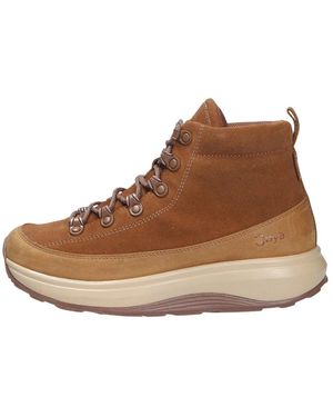 Joya Lace-Up Boots - Marrone