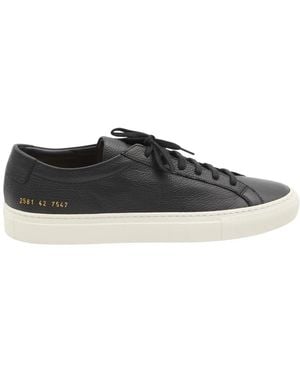 Common Projects Archilles Premium Leder-Sneaker - Schwarz